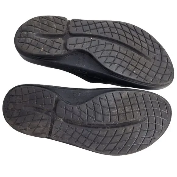 Oofas OOAH Black Slide Unisex Recovery Slip On Sandals Size 11 Woman's Size 13 - Picture 4 of 6